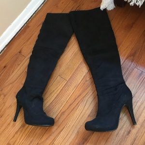 Black Over the knee boots